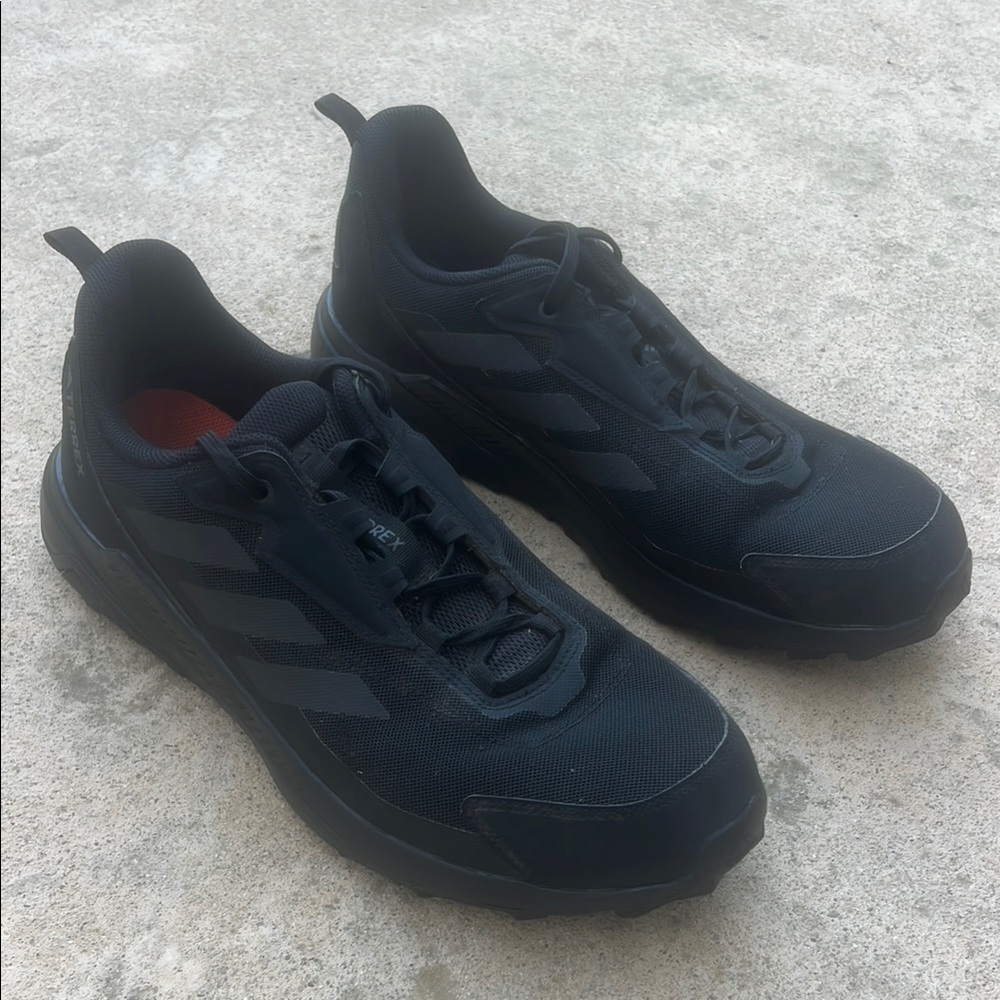 Adidas Terrex Outlander Black Hiking Sneaker Men's Size 12.5 - Picture 1 of 7